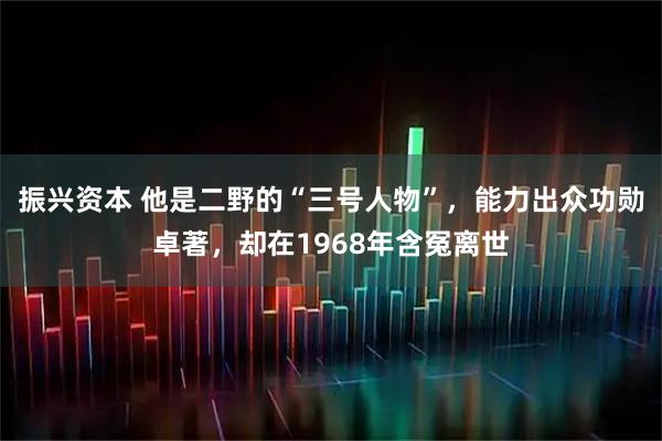 振兴资本 他是二野的“三号人物”，能力出众功勋卓著，却在1968年含冤离世